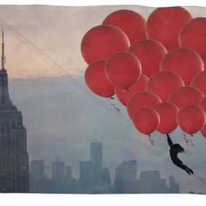 Deny Designs - Floating Over the City Throw Large